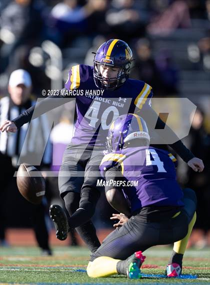 Thumbnail 2 in Roman Catholic vs. Imhotep Charter (PIAA 5A Round 1) photogallery.