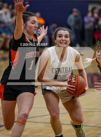Thumbnail 1 in Jersey Shore vs Central Columbia (PIAA District IV Class AAAA Championship) photogallery.