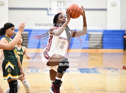 Thumbnail 2 in Destrehan vs Cabrini (Ursuline Tournament) photogallery.