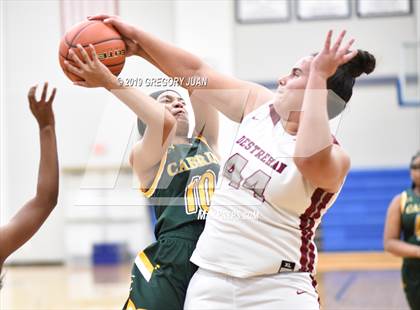 Thumbnail 2 in Destrehan vs Cabrini (Ursuline Tournament) photogallery.