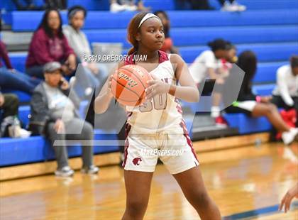 Thumbnail 1 in Destrehan vs Cabrini (Ursuline Tournament) photogallery.