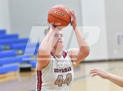 Thumbnail 2 in Destrehan vs Cabrini (Ursuline Tournament) photogallery.