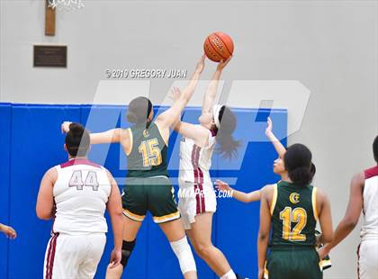Thumbnail 2 in Destrehan vs Cabrini (Ursuline Tournament) photogallery.