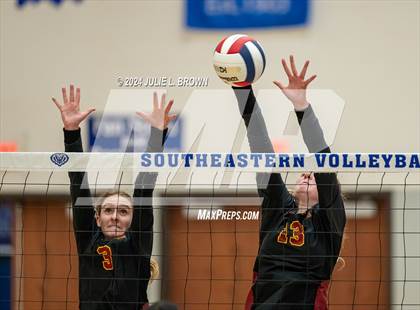 Thumbnail 3 in Hamilton Southeastern vs McCutcheon (HSE Round Robin Tourney) photogallery.