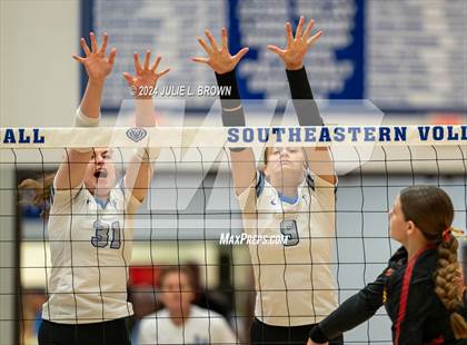 Thumbnail 3 in Hamilton Southeastern vs McCutcheon (HSE Round Robin Tourney) photogallery.