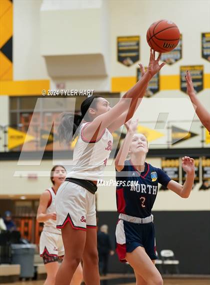 Thumbnail 3 in Terre Haute North Vigo vs. Terre Haute South Vigo (IHSAA 4A Sectional 12 Semifinal) photogallery.