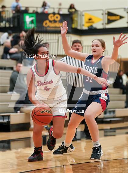 Thumbnail 2 in Terre Haute North Vigo vs. Terre Haute South Vigo (IHSAA 4A Sectional 12 Semifinal) photogallery.
