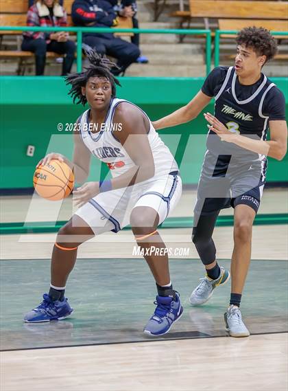 Thumbnail 3 in Greer vs  Habersham Central (FCA I-85 Battleground Showcase) photogallery.