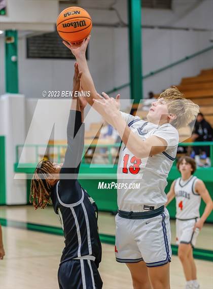 Thumbnail 2 in Greer vs  Habersham Central (FCA I-85 Battleground Showcase) photogallery.