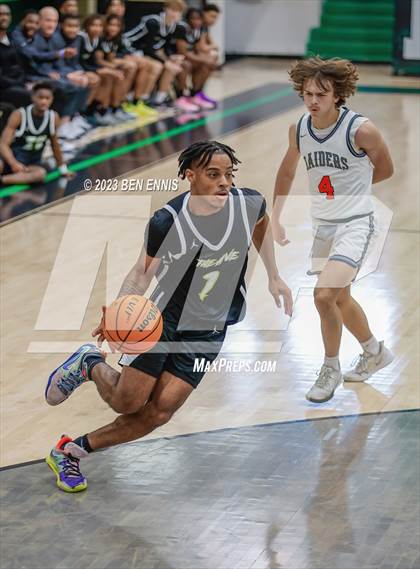 Thumbnail 3 in Greer vs  Habersham Central (FCA I-85 Battleground Showcase) photogallery.