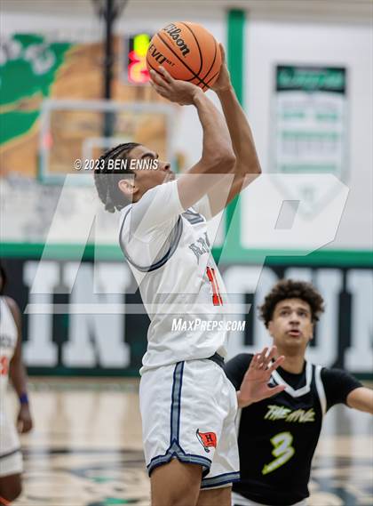 Thumbnail 1 in Greer vs  Habersham Central (FCA I-85 Battleground Showcase) photogallery.