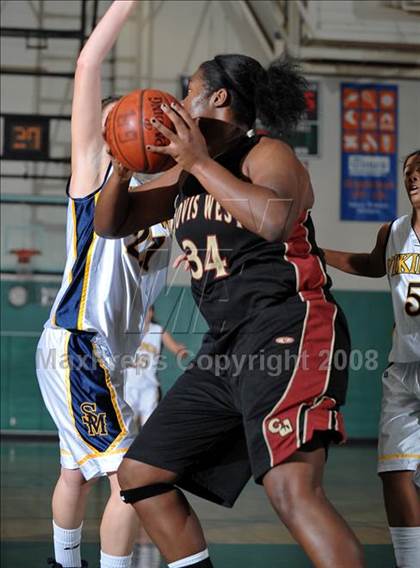 Thumbnail 2 in Clovis West vs. Santa Monica (Ladycat Classic) photogallery.