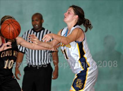 Thumbnail 2 in Clovis West vs. Santa Monica (Ladycat Classic) photogallery.