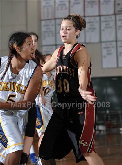 Thumbnail 3 in Clovis West vs. Santa Monica (Ladycat Classic) photogallery.