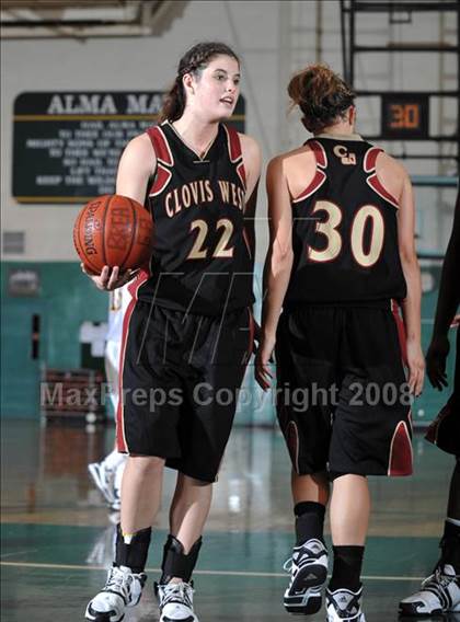 Thumbnail 1 in Clovis West vs. Santa Monica (Ladycat Classic) photogallery.