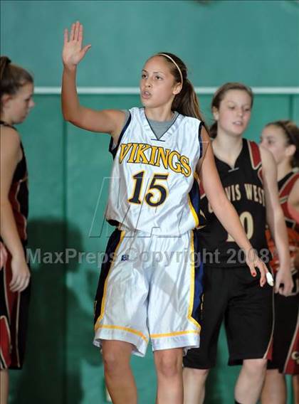 Thumbnail 2 in Clovis West vs. Santa Monica (Ladycat Classic) photogallery.