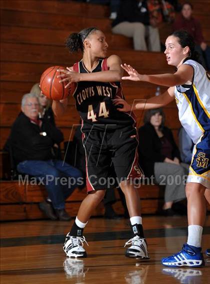 Thumbnail 3 in Clovis West vs. Santa Monica (Ladycat Classic) photogallery.