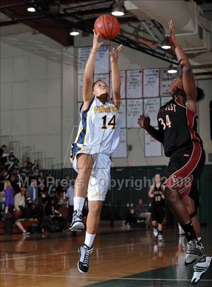 Thumbnail 3 in Clovis West vs. Santa Monica (Ladycat Classic) photogallery.