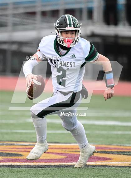 Thumbnail 3 in Northwest Catholic vs. Sheehan (CIAC Class S Final) photogallery.