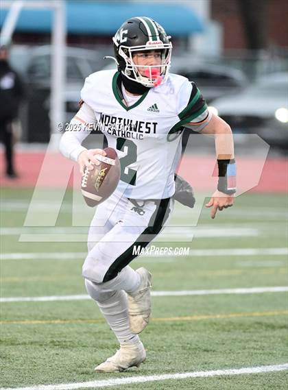 Thumbnail 2 in Northwest Catholic vs. Sheehan (CIAC Class S Final) photogallery.