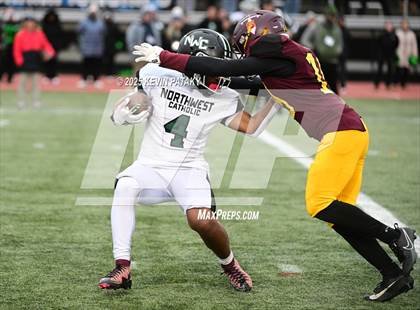 Thumbnail 2 in Northwest Catholic vs. Sheehan (CIAC Class S Final) photogallery.