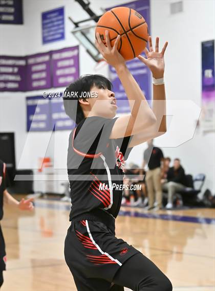 Thumbnail 1 in Benson vs. Valley Lutheran (ALA Coyotes Basketball Invitational) photogallery.