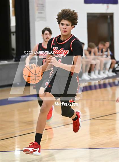 Thumbnail 2 in Benson vs. Valley Lutheran (ALA Coyotes Basketball Invitational) photogallery.
