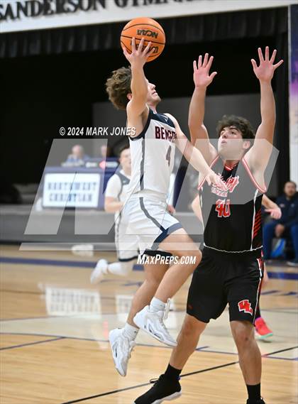 Thumbnail 2 in Benson vs. Valley Lutheran (ALA Coyotes Basketball Invitational) photogallery.