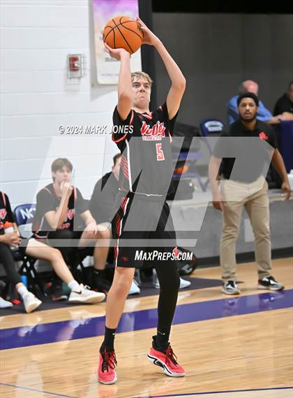 Thumbnail 3 in Benson vs. Valley Lutheran (ALA Coyotes Basketball Invitational) photogallery.
