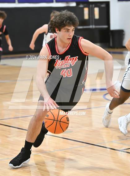 Thumbnail 2 in Benson vs. Valley Lutheran (ALA Coyotes Basketball Invitational) photogallery.