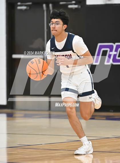 Thumbnail 3 in Benson vs. Valley Lutheran (ALA Coyotes Basketball Invitational) photogallery.