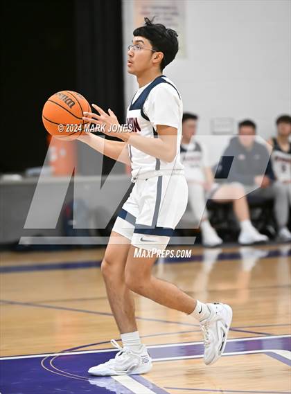 Thumbnail 2 in Benson vs. Valley Lutheran (ALA Coyotes Basketball Invitational) photogallery.
