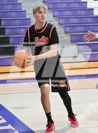 Thumbnail 2 in Benson vs. Valley Lutheran (ALA Coyotes Basketball Invitational) photogallery.