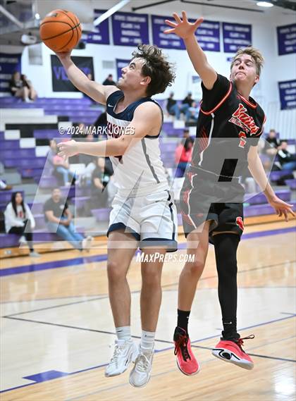 Thumbnail 2 in Benson vs. Valley Lutheran (ALA Coyotes Basketball Invitational) photogallery.