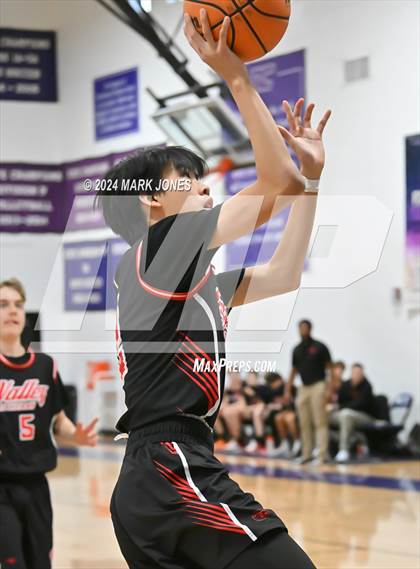 Thumbnail 2 in Benson vs. Valley Lutheran (ALA Coyotes Basketball Invitational) photogallery.