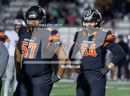 Thumbnail 1 in Blue Valley West vs. Shawnee Mission Northwest photogallery.