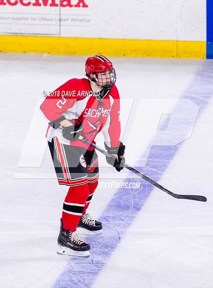 Thumbnail 2 in Newburyport vs. Winchester (MIAA Division 1 North Semifinal) photogallery.