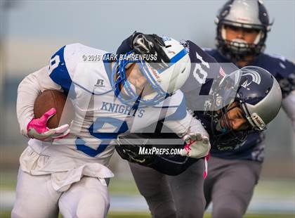 Thumbnail 3 in Brookside Christian vs. Stone Ridge Christian (CIF SJS D7 Final) photogallery.