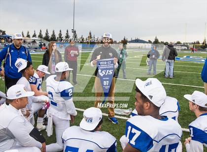 Thumbnail 3 in Brookside Christian vs. Stone Ridge Christian (CIF SJS D7 Final) photogallery.