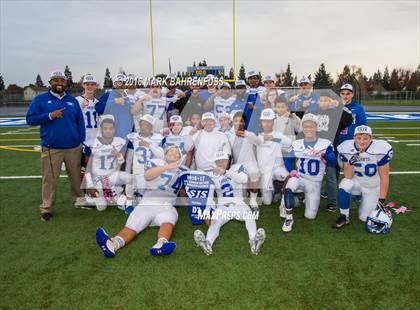 Thumbnail 2 in Brookside Christian vs. Stone Ridge Christian (CIF SJS D7 Final) photogallery.