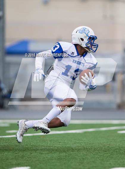 Thumbnail 2 in Brookside Christian vs. Stone Ridge Christian (CIF SJS D7 Final) photogallery.