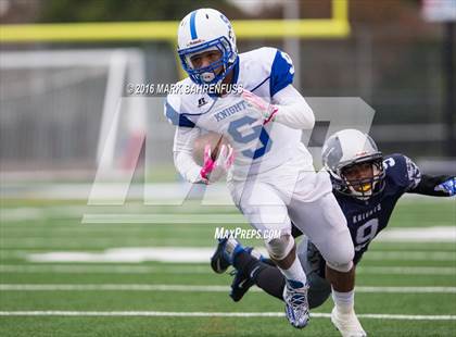 Thumbnail 3 in Brookside Christian vs. Stone Ridge Christian (CIF SJS D7 Final) photogallery.