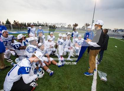 Thumbnail 2 in Brookside Christian vs. Stone Ridge Christian (CIF SJS D7 Final) photogallery.