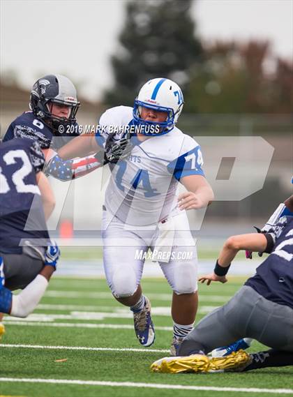Thumbnail 3 in Brookside Christian vs. Stone Ridge Christian (CIF SJS D7 Final) photogallery.