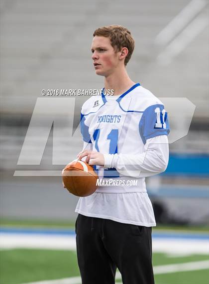 Thumbnail 3 in Brookside Christian vs. Stone Ridge Christian (CIF SJS D7 Final) photogallery.