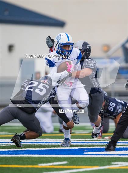 Thumbnail 2 in Brookside Christian vs. Stone Ridge Christian (CIF SJS D7 Final) photogallery.