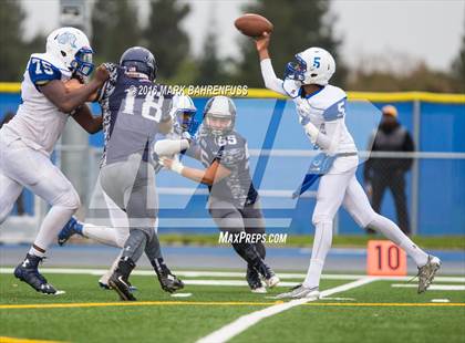 Thumbnail 2 in Brookside Christian vs. Stone Ridge Christian (CIF SJS D7 Final) photogallery.