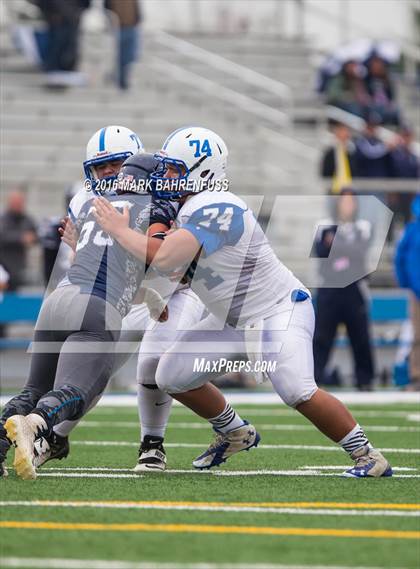 Thumbnail 3 in Brookside Christian vs. Stone Ridge Christian (CIF SJS D7 Final) photogallery.