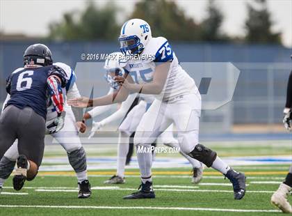 Thumbnail 2 in Brookside Christian vs. Stone Ridge Christian (CIF SJS D7 Final) photogallery.