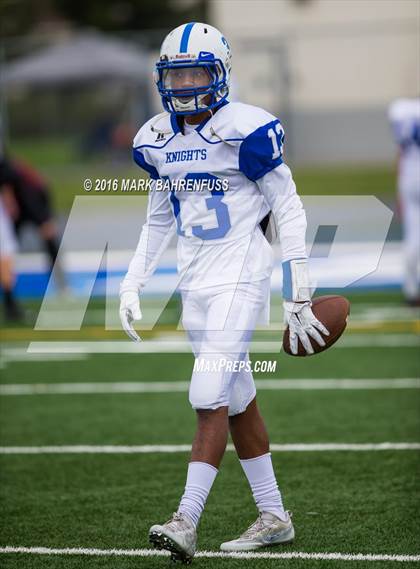 Thumbnail 2 in Brookside Christian vs. Stone Ridge Christian (CIF SJS D7 Final) photogallery.